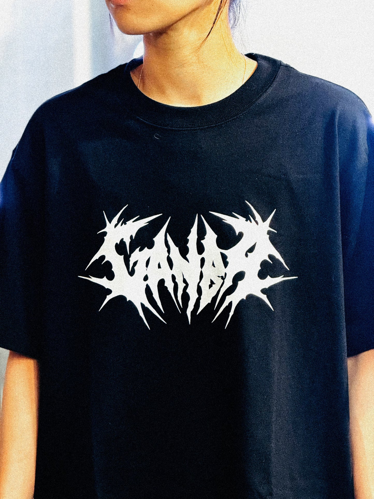 ‘Metal’ Tee Black/White