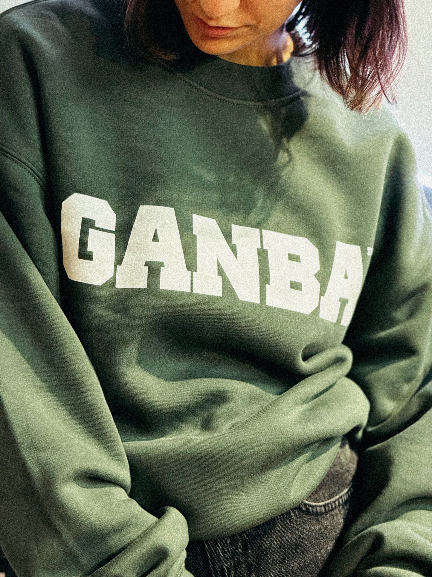 ‘College’ Crew Olive