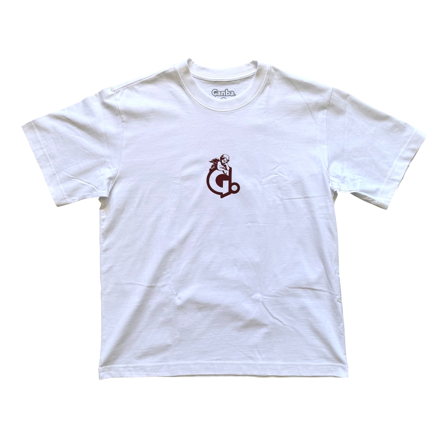 ‘Cherub’ Tee White/Cherry