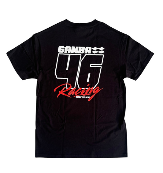 ‘Racing’ Tee Black