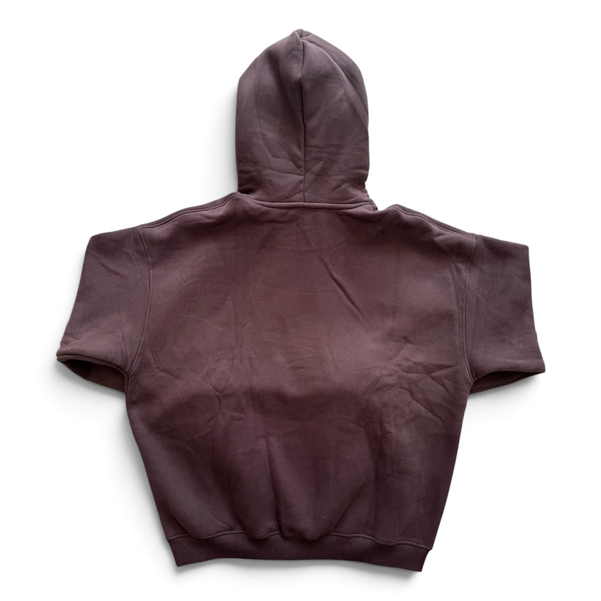 Embroidered Hoodie Chocolate