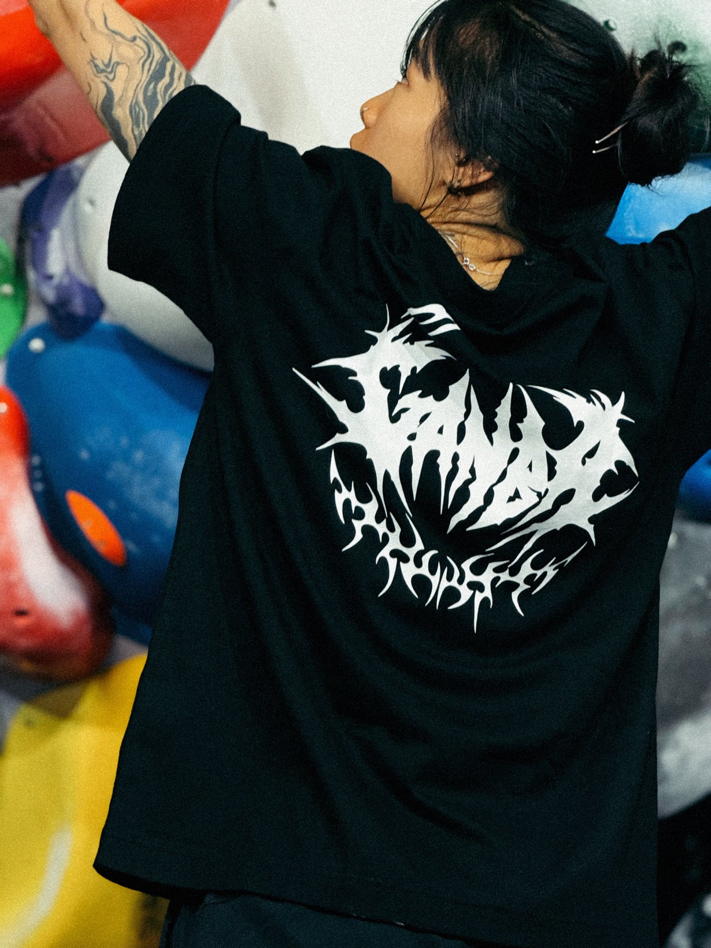 ‘Metal’ Tee Black/White