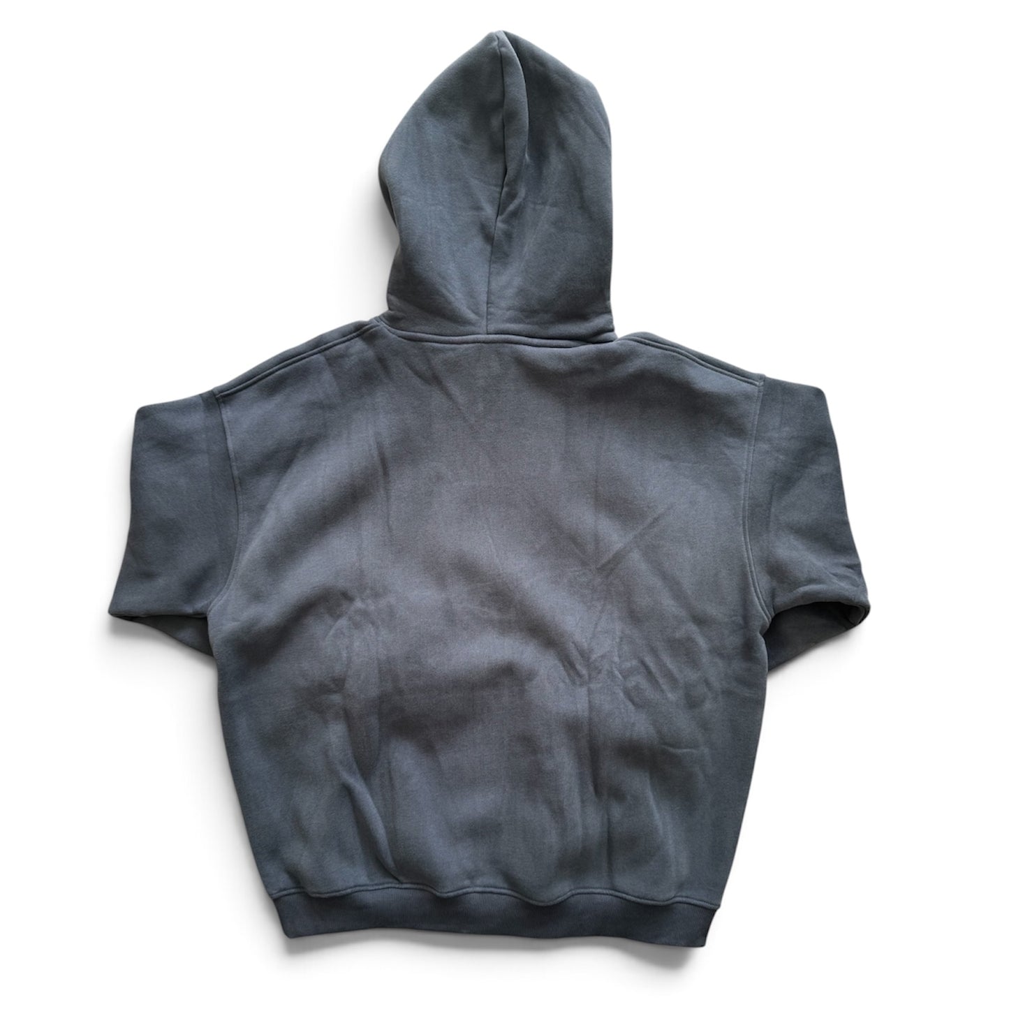 Embroidered Hoodie Washed Slate