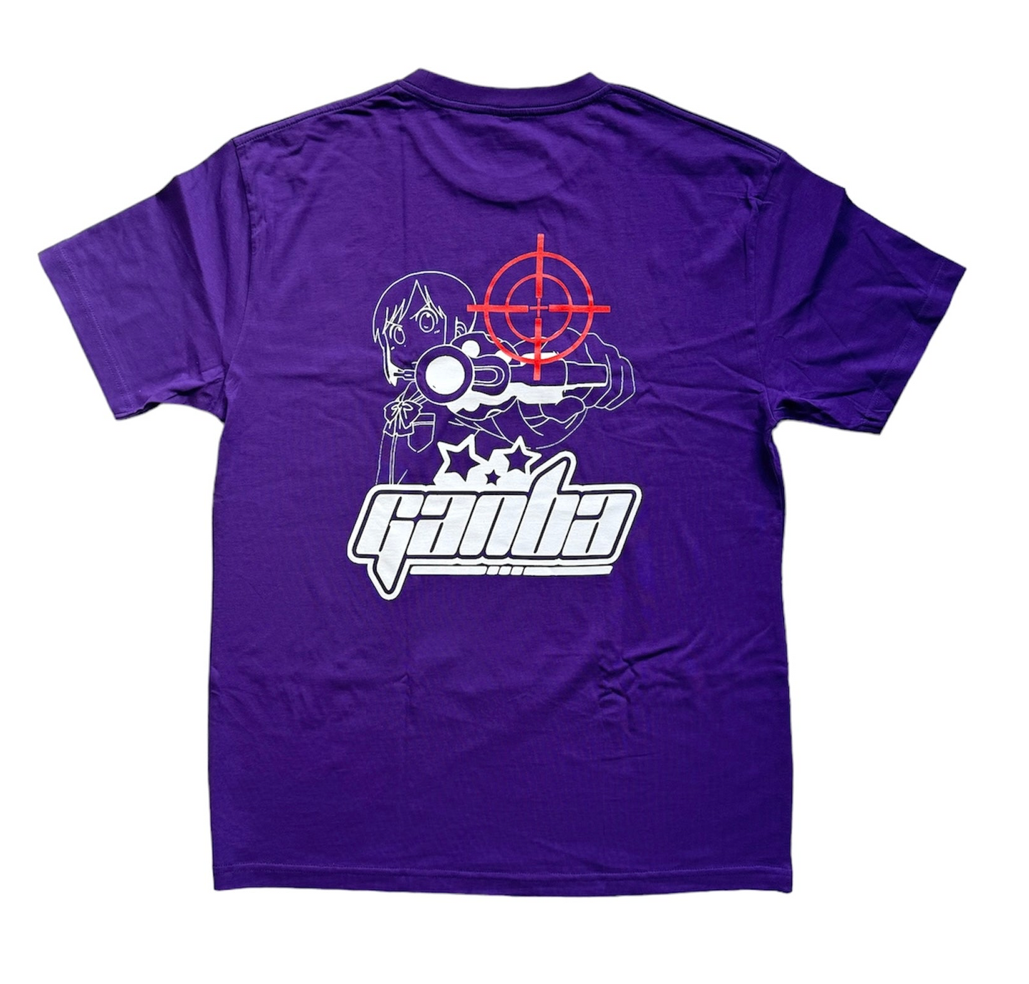 ‘Anime’ Tee Purple/White