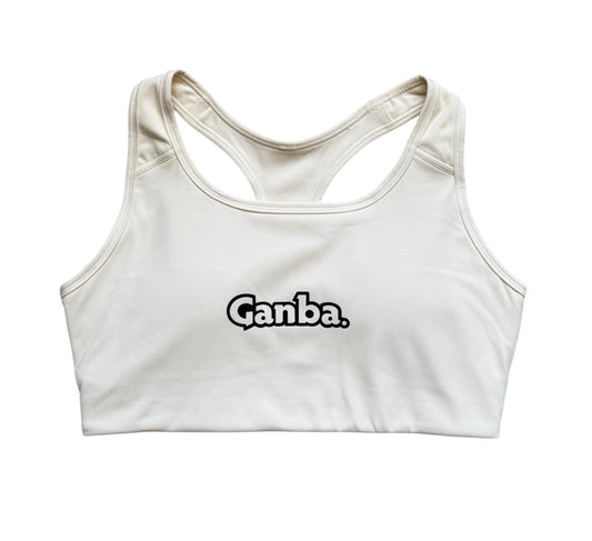 Women’s Cropped Active Top Ercu/Black