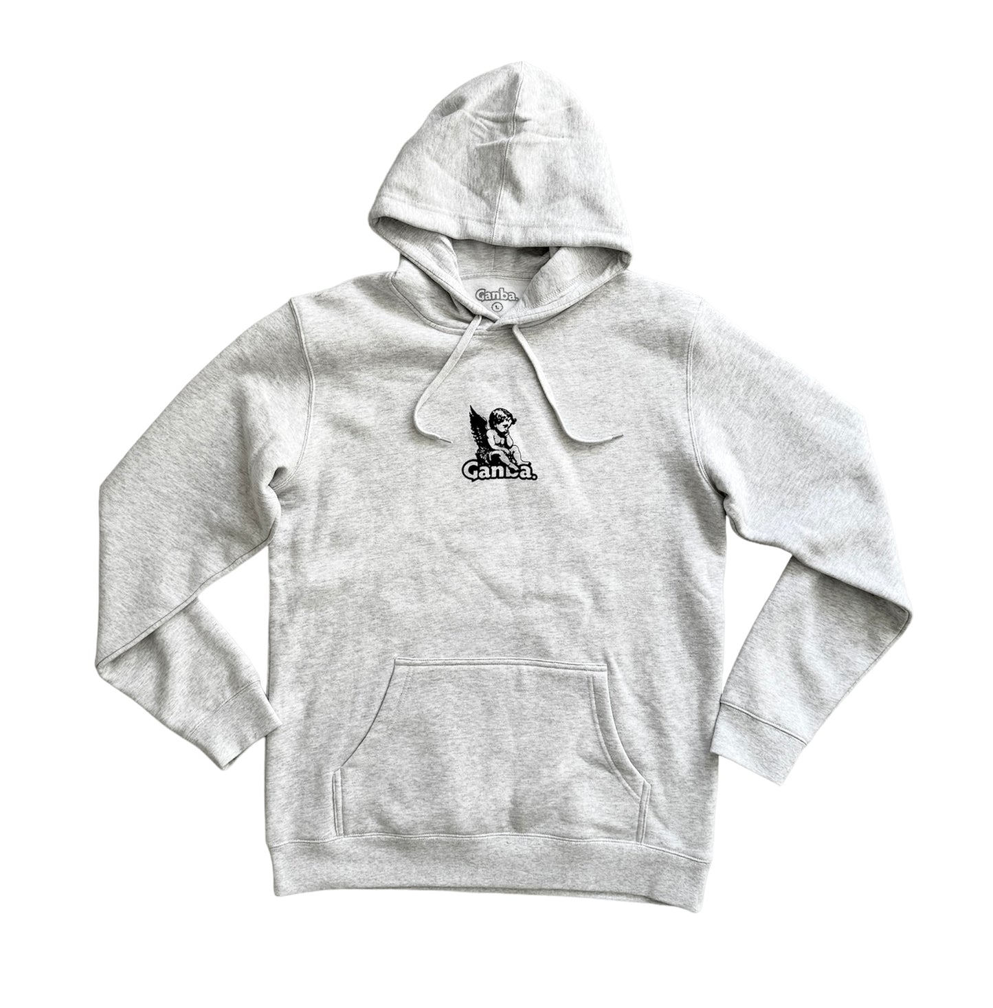 Cherub Hood - White Marle