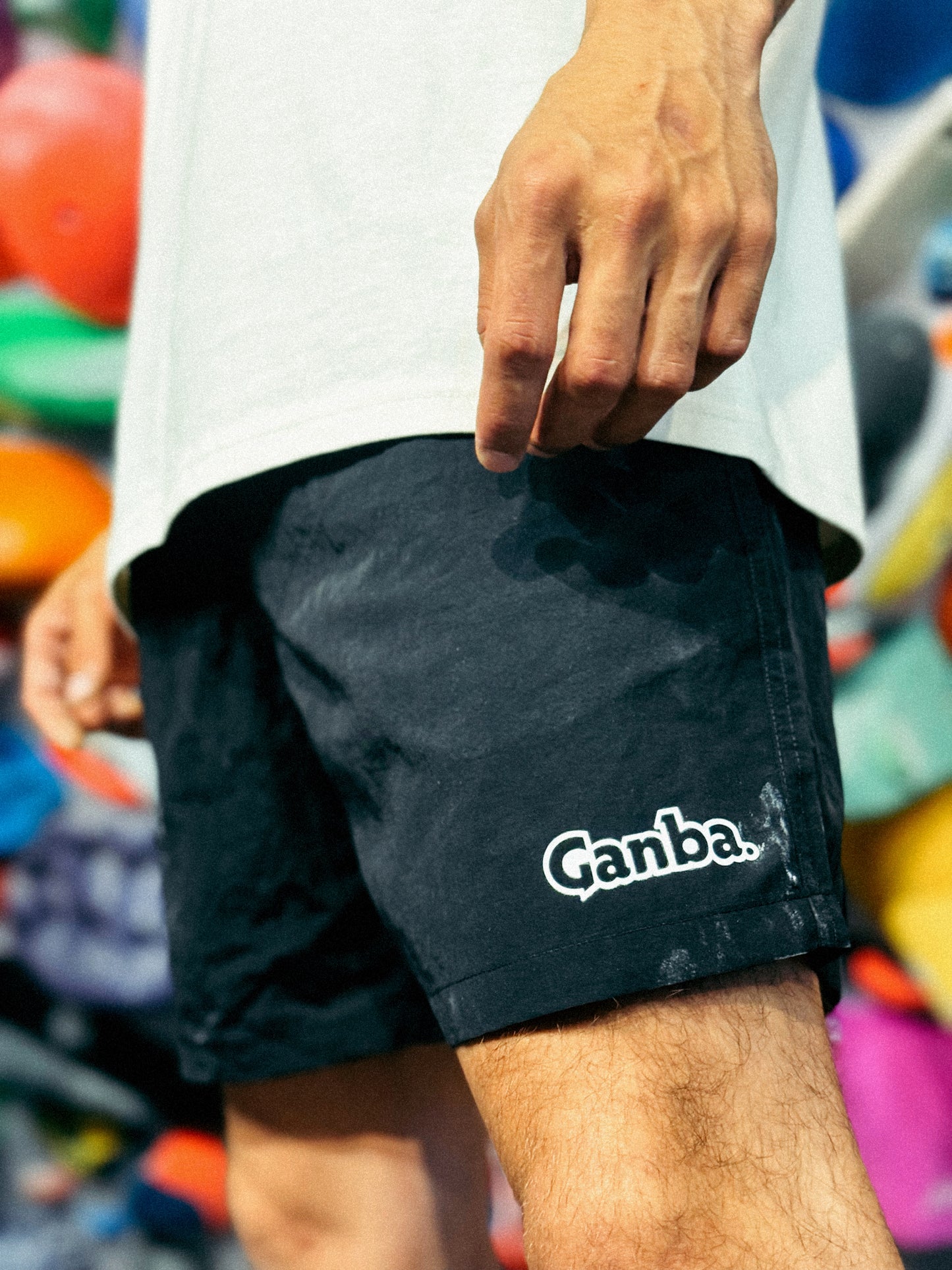 Ganba 'Swim' Shorts Black