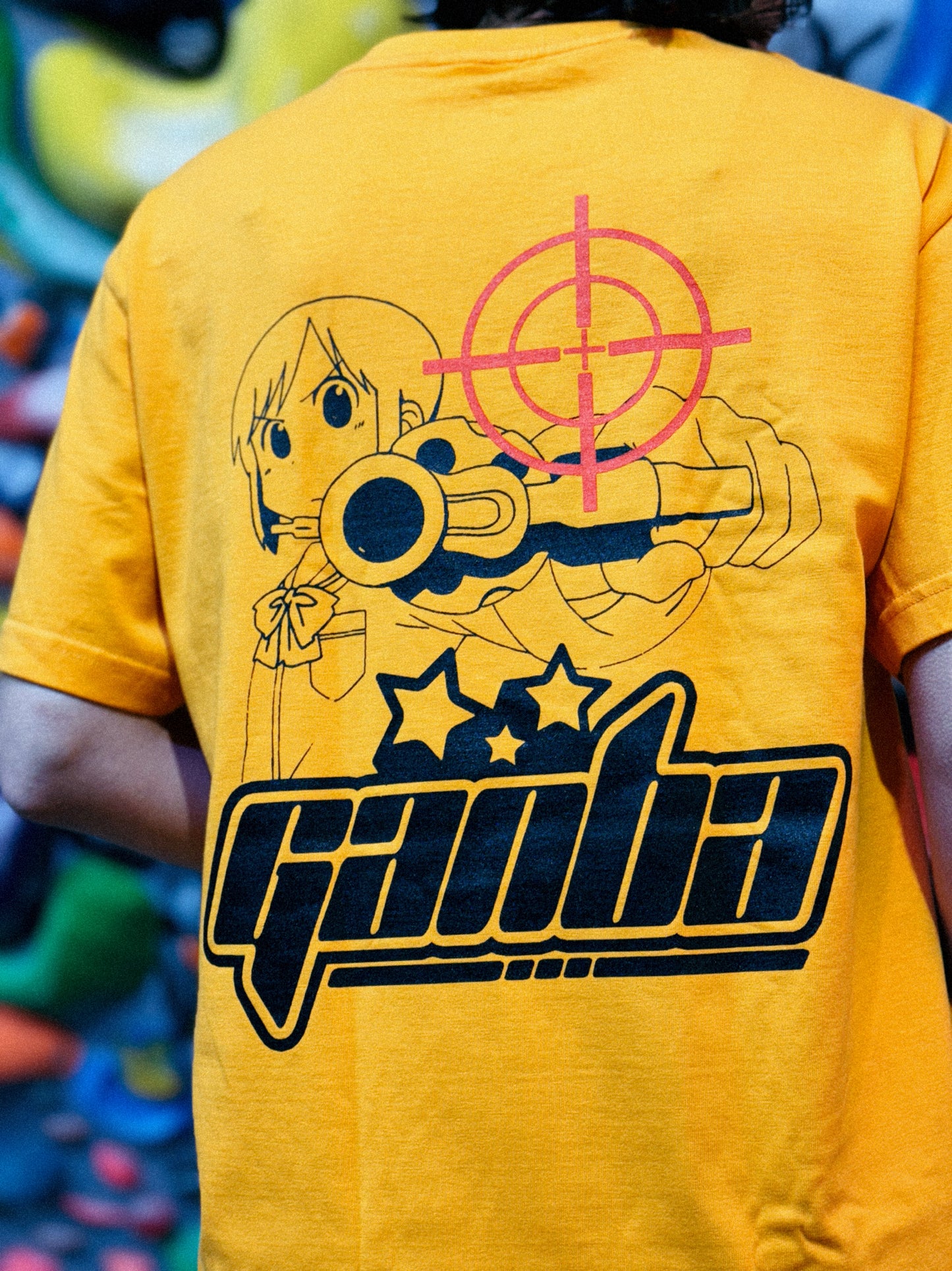 ‘Anime’ Tee Yellow/Black
