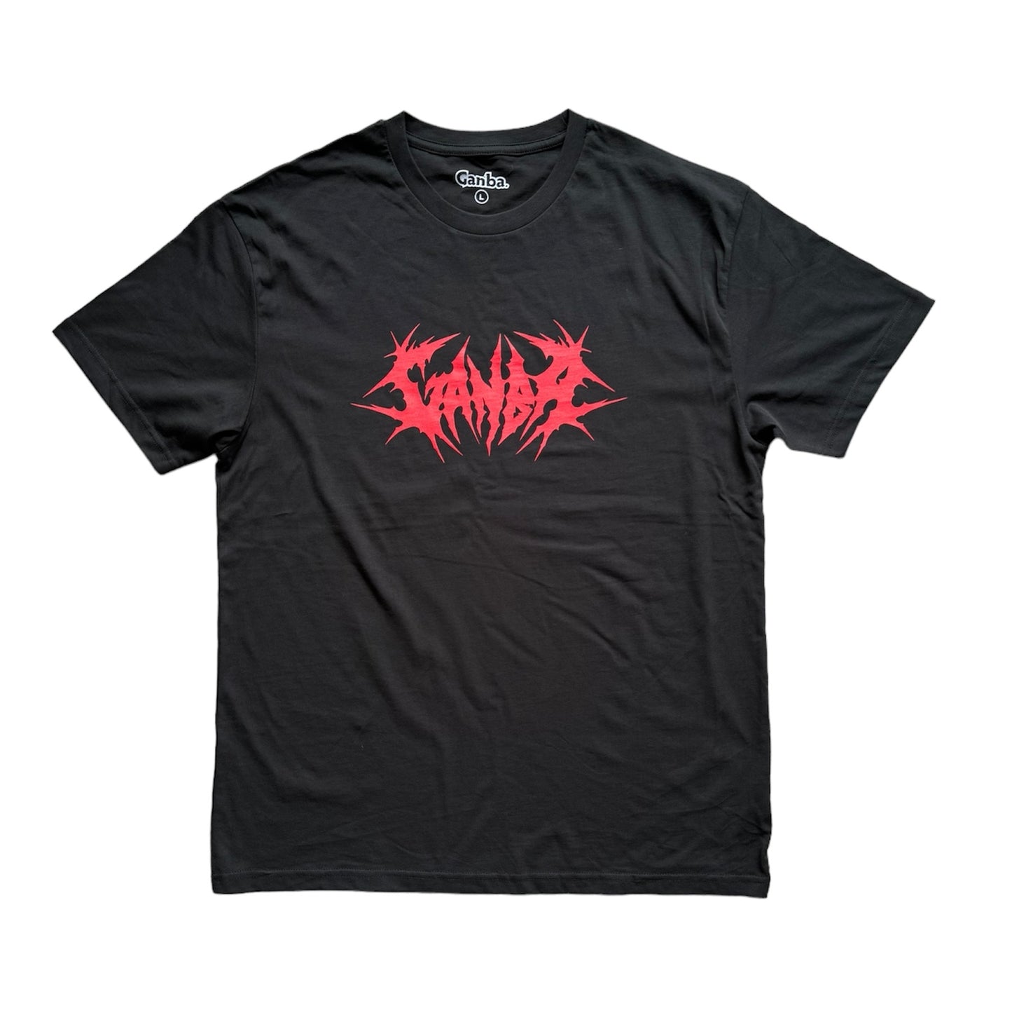 ‘Metal’ Tee Grey/Red