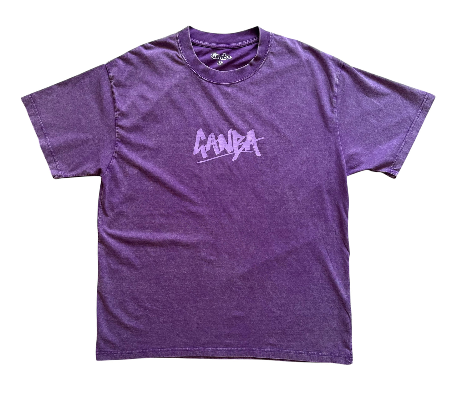 "Scrawl" Acid Tee / Purple