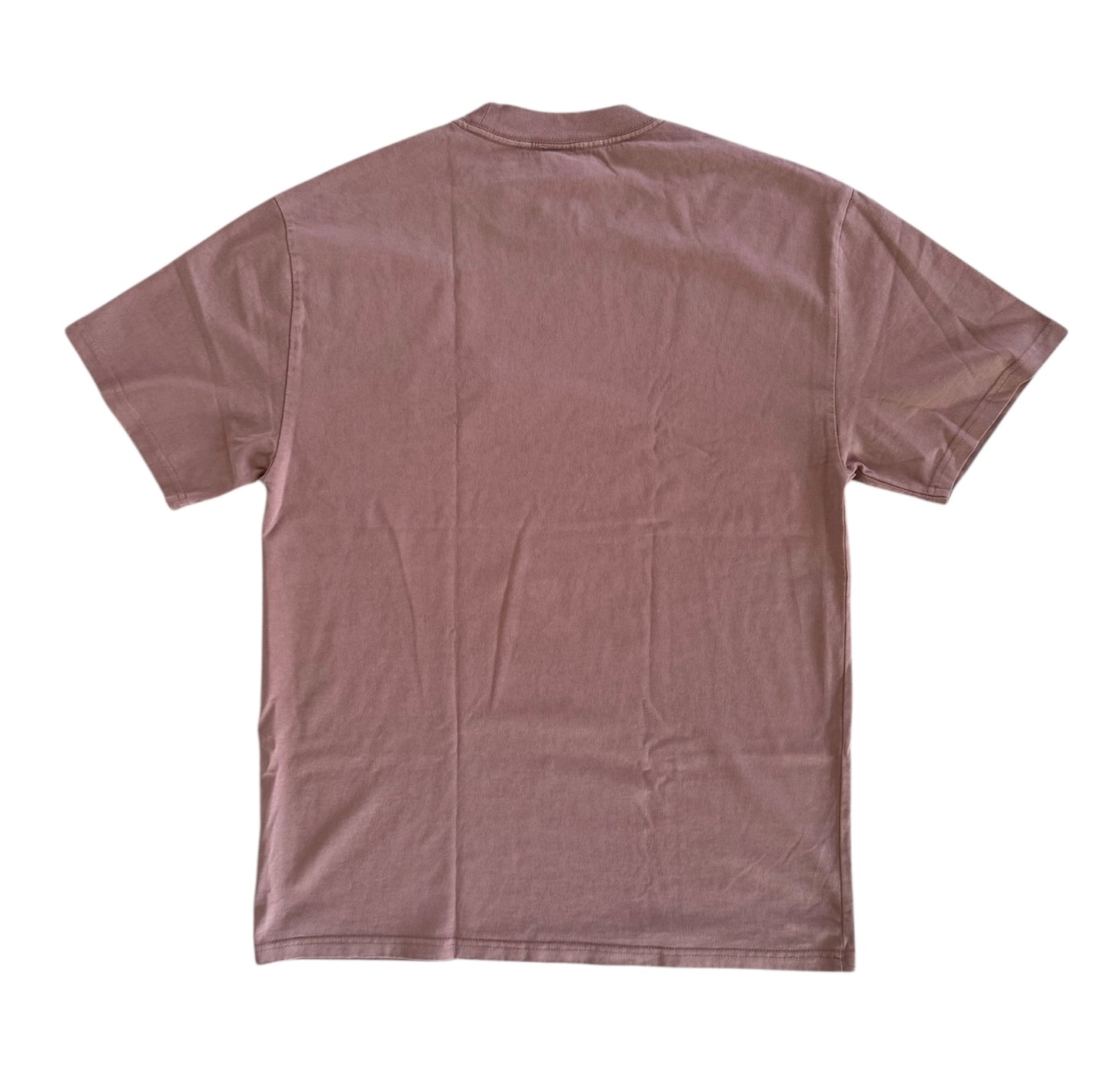 ‘Ganba’ Embroidered Tee / Blush