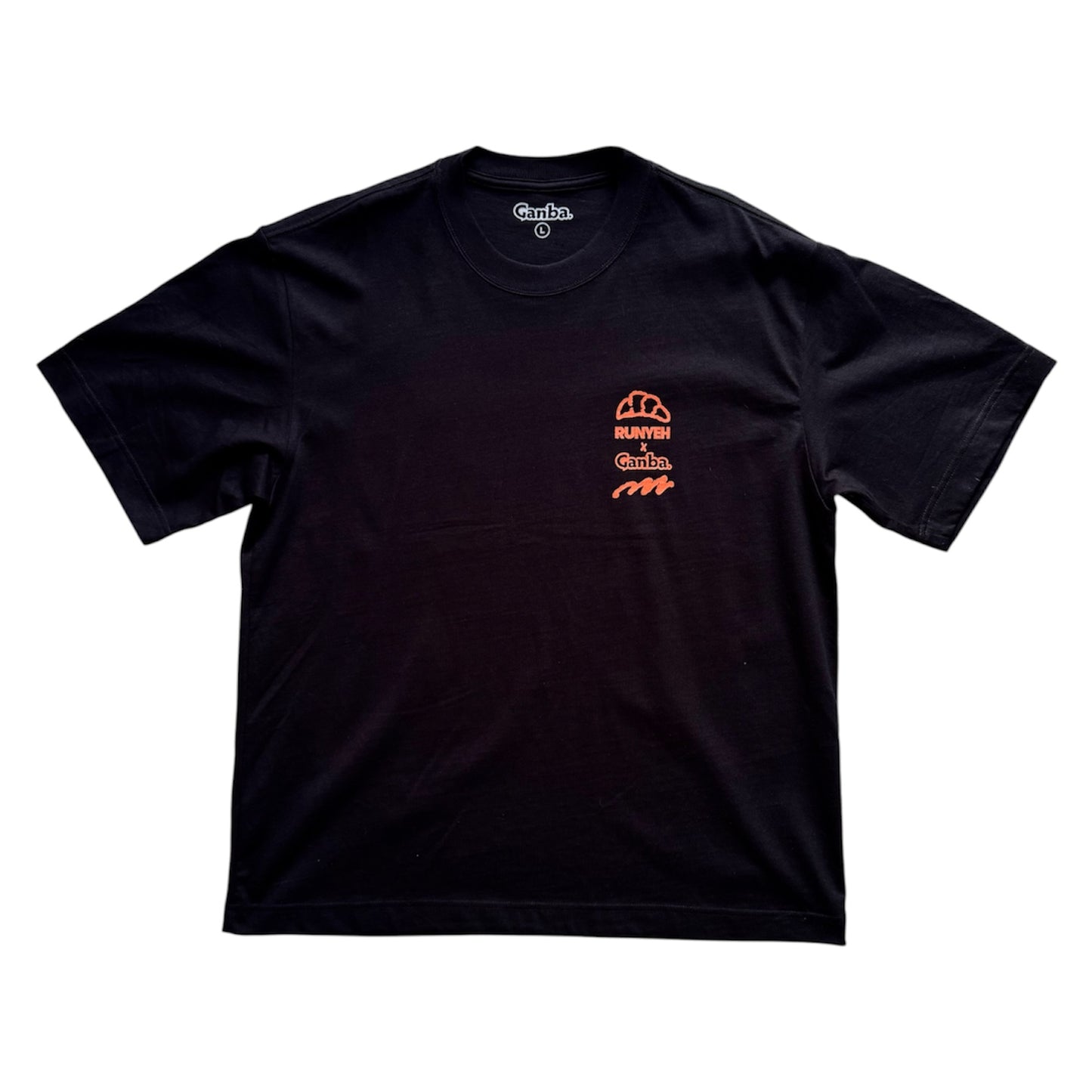 Ganba x Runyeh Tee Black