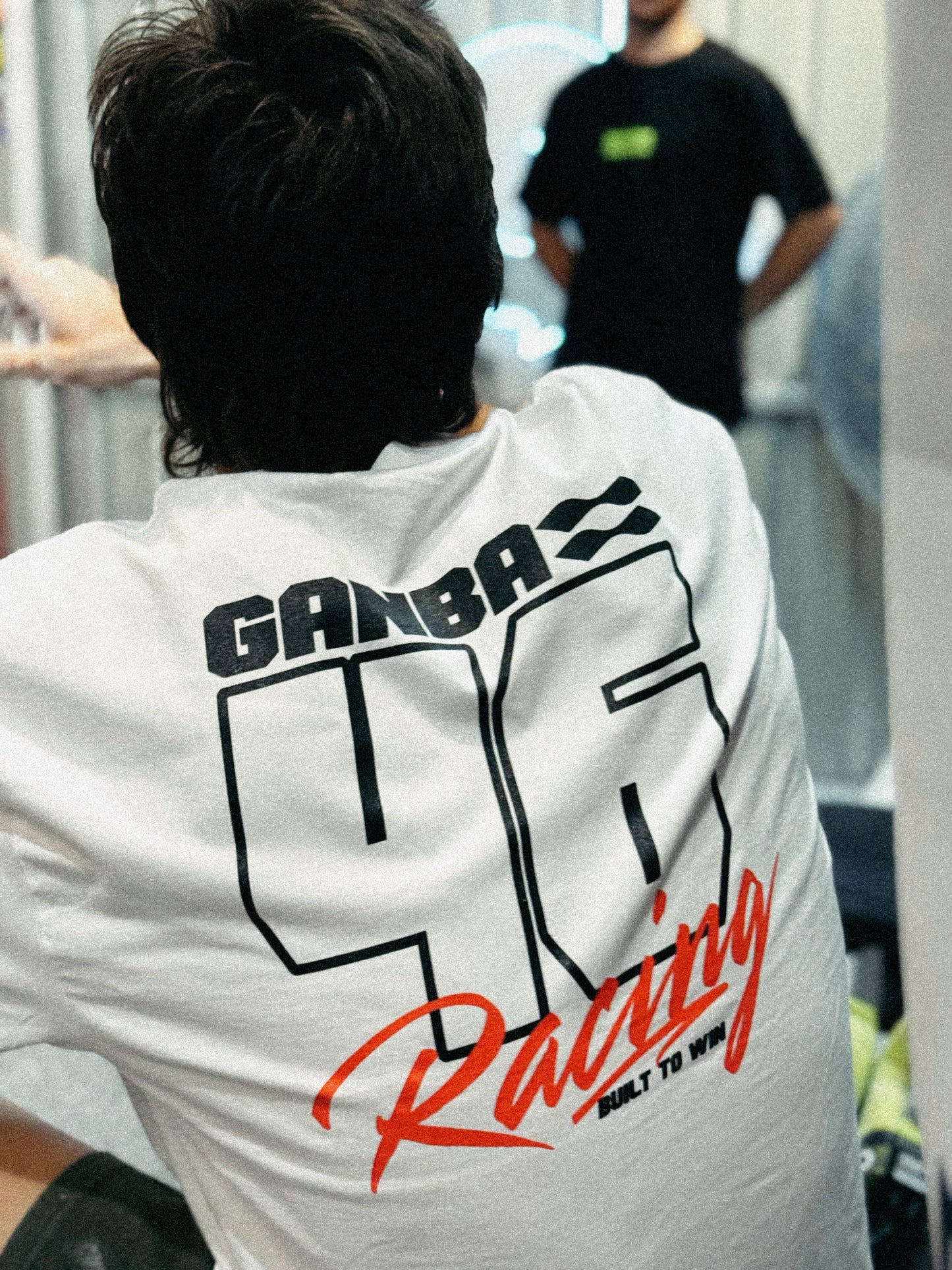 ‘Racing’ Tee White