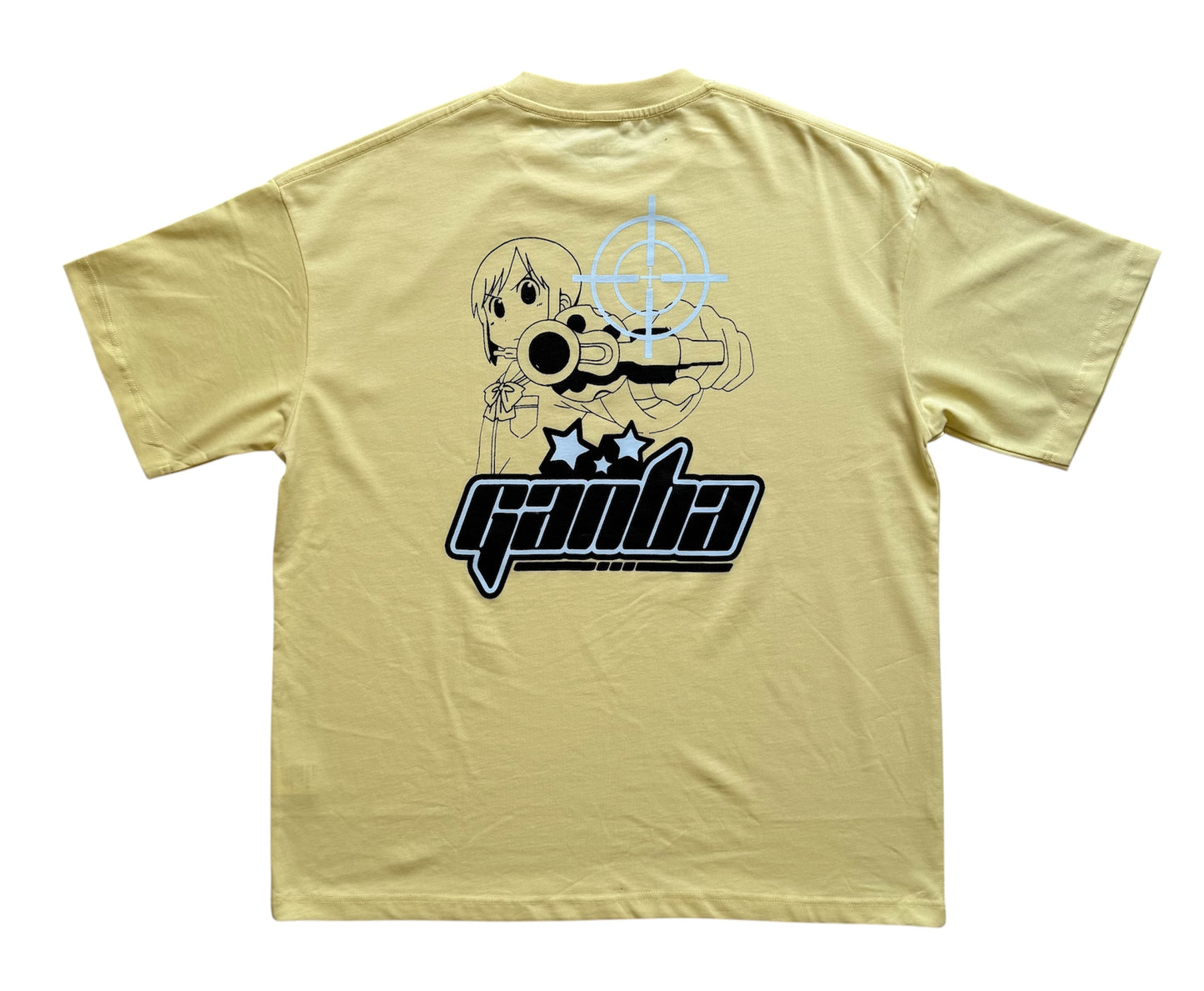 "Anime" Tee Yellow/Blue