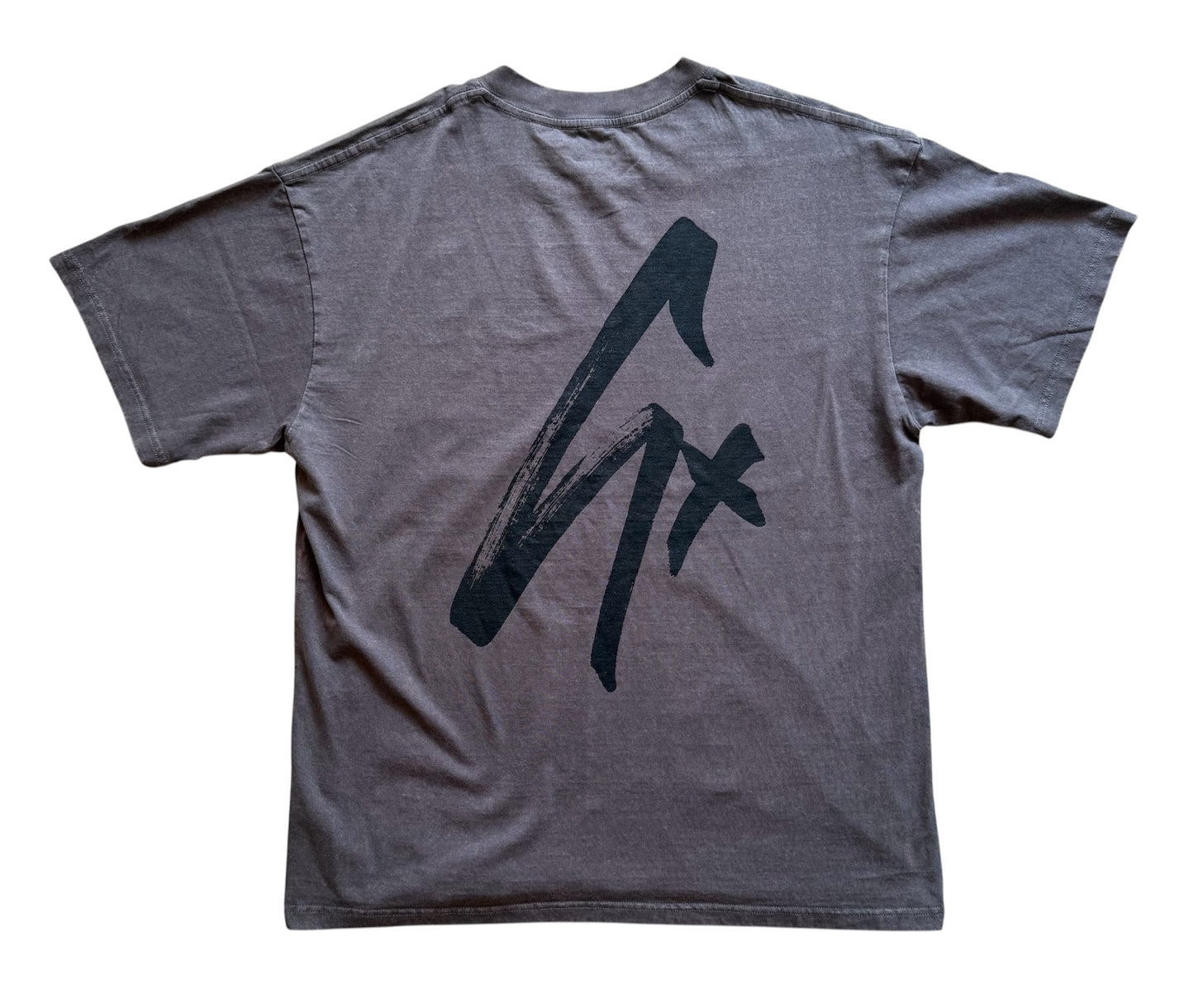 “Scrawl” Acid Tee / Grey